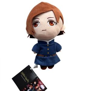 Jujutsu Kaisen Plush Toy Nobara Kugisaki Chibi Plush Crunchyroll NWT